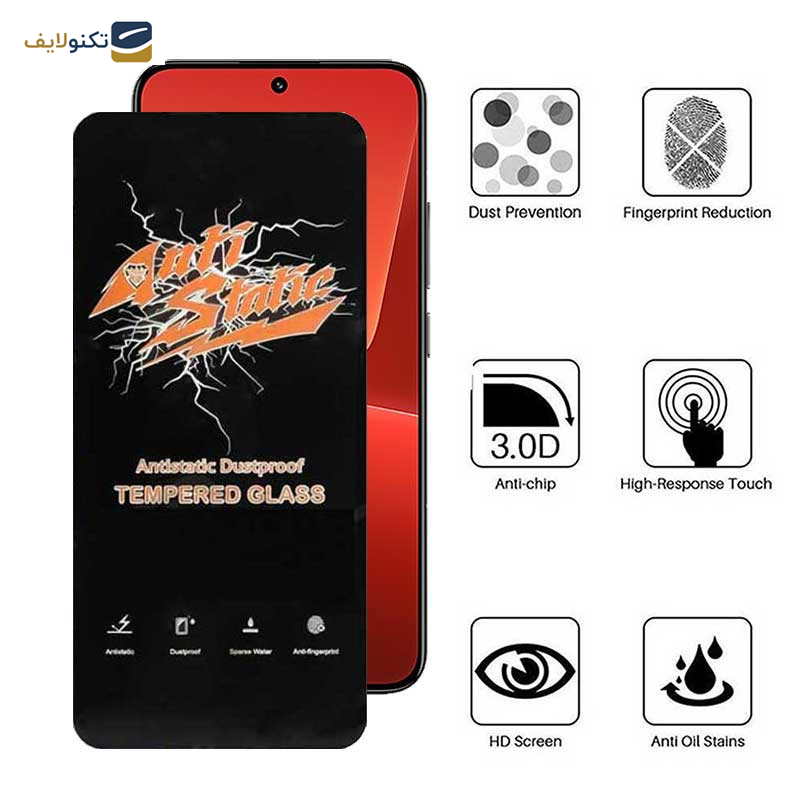 محافظ صفحه نمایش اپیکوی مدل Antistatic Dustproof مناسب برای گوشی موبایل شیائومی 13/ 14 - Epicoy Antistatic Dustproof Screen Protector For Xiaomi 13 / Xiaomi 14